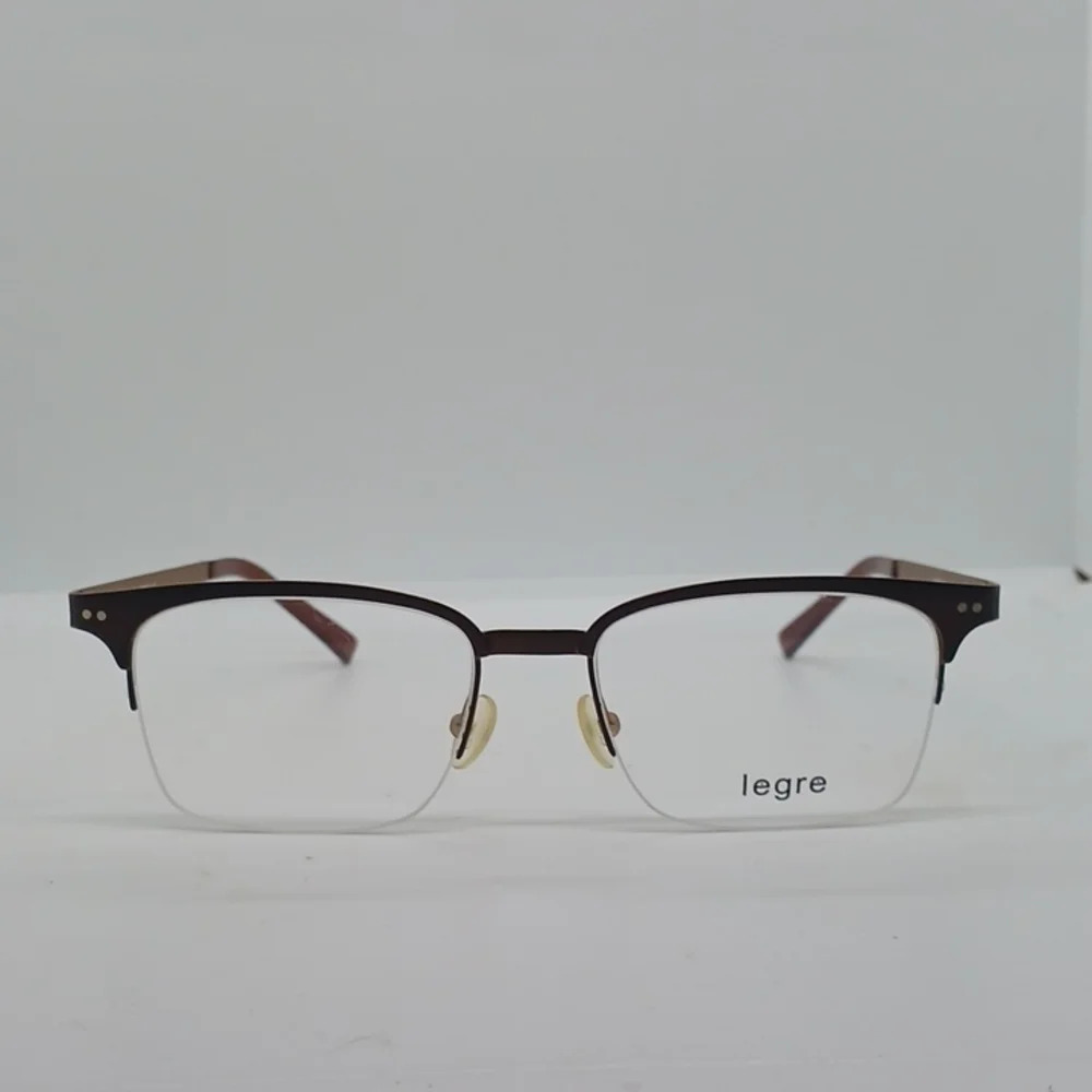NWT MEN'S LEGRE EYEGLASS FRAMES LE5065 BROWN